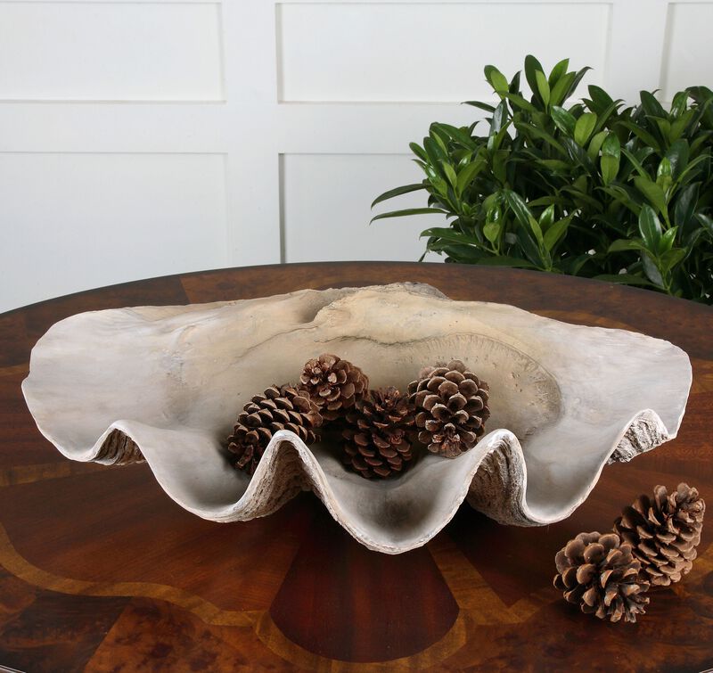 Uttermost Clam Shell Bowl image number 1